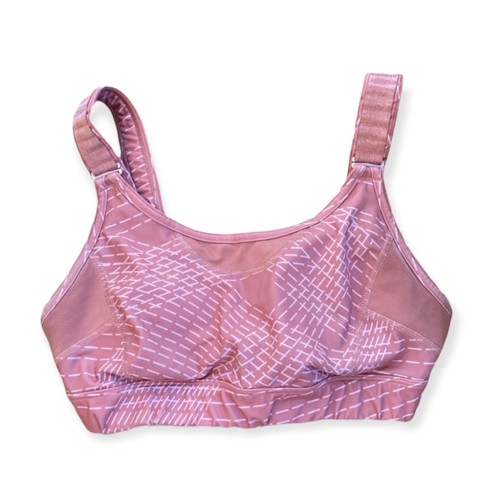 Duluth Trading co. Sports Bra Intimates | Pink and white